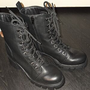 MIA Black Combat Boots